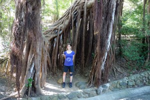 Sophie dans un banian