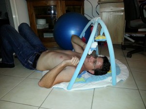 Test du tapis d'éveil