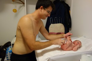 Test de la table à langer