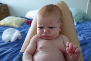 Je profites bien du lait de maman