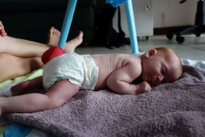 Sur le tapis d'éveil