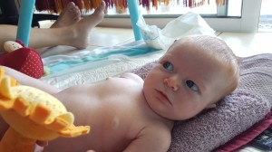 Sur le tapis d'éveil