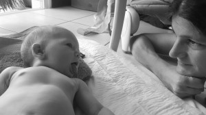 Sur le tapis d'éveil