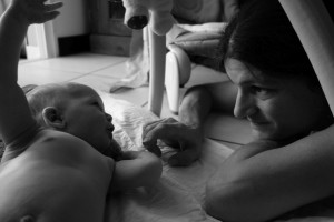 Sur le tapis d'éveil