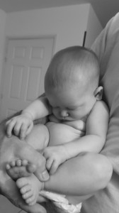 Quand je m'endors dans les bras de papa