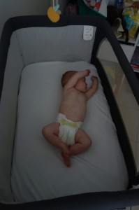 Dépose réussie après endormissement dans les bras ...