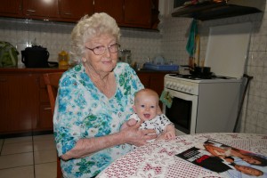 Avec mon arrière grand-mère