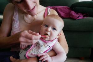 Miam, purée de courgettes