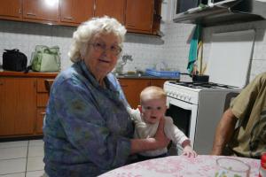 Dans les bras de mon arrière grand mère