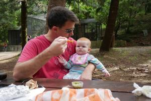 Au menu: brocolis / pomme de terre