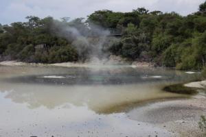 Wai-o-tapu : parc géothermal 
