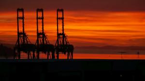 Lever du jour depuis notre appartement