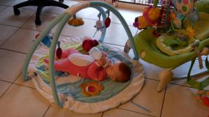 Tétée du matin, comme une grande !