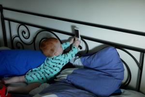 La telecommande du clim, un jouet sympa !