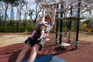 Balançoire spéciale de maman