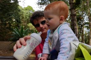 Déjeuner au parc forestier