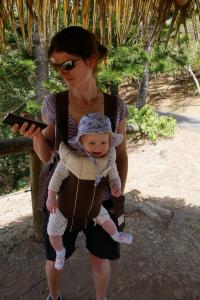 En kagourou avec maman