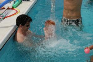 Bébé nageur - Douche