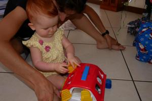 Déballage de cadeaux pour Zoé