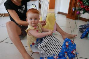 Déballage de cadeaux pour Zoé