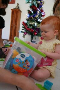 Déballage de cadeaux pour Zoé