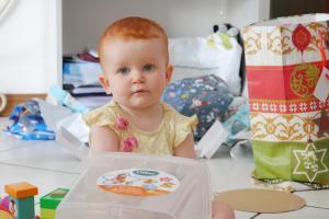 Déballage de cadeaux pour Zoé