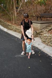 Quelques pas au parc