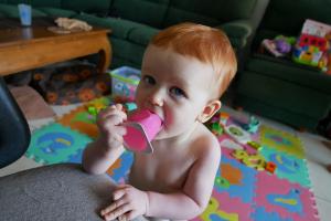 Moi quand je finis un petit suisse je le finis !