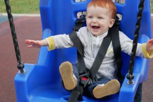 Balançoire spéciale petits bouts