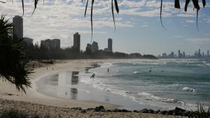 C'est là que je me suis baignée