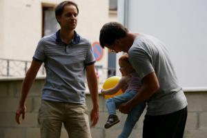 J'aime tellement le ballon que je ne le renvois pas! 