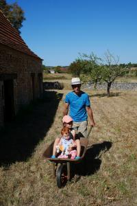 J'utilise les transports en commun avec ma cousine