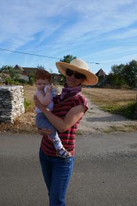 Avec ma tante Lucile