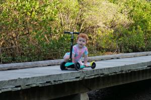 Mangrove avec ma trottinette