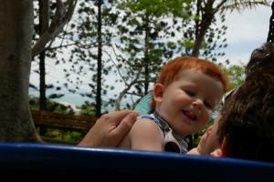  balancelle avec papa