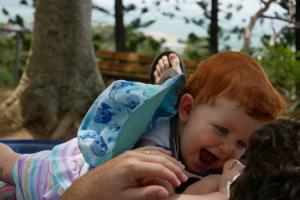  balancelle avec papa