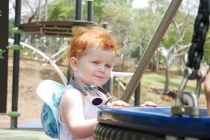 Je pousse la balancelle