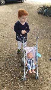 Balade avec ma poussette