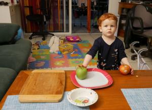 On finit la journée avec une compote