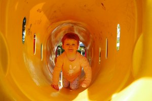 Le lendemain je suis allée jouer aux jeux sur la place