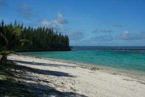 Plage de Kawe - vu de notre bungalow