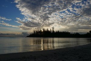 Fin de journée à la baie des tortues