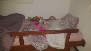 Et j'y dors bien. Quoique parfois dans des positions incongrues