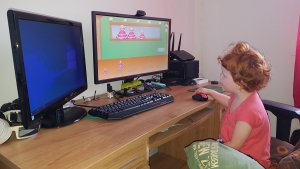 Je joue aussi sur ordinateur