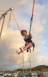 Parc de jeu - trampoline avec élastiques