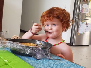 Dégustation de flan