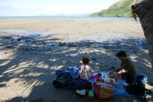 Arrivée cote-est - pique nique