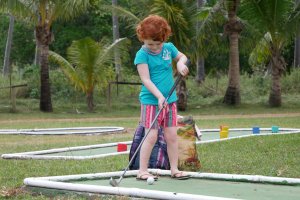 Mini Golf à l'hôtel