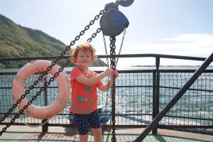 Traversée sur le BAC de la Ouaième ! 