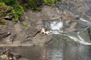 Cascade de Colnett - Baignade !
